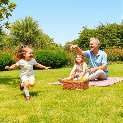 Un picnic en el parque