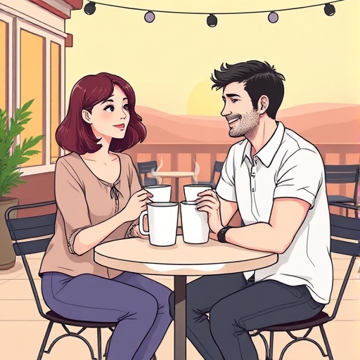 Confesiones en la terraza del café literario