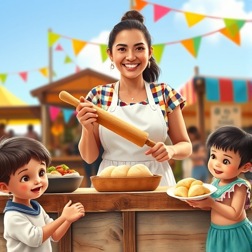 La feria del pueblo y sus sabores secretos