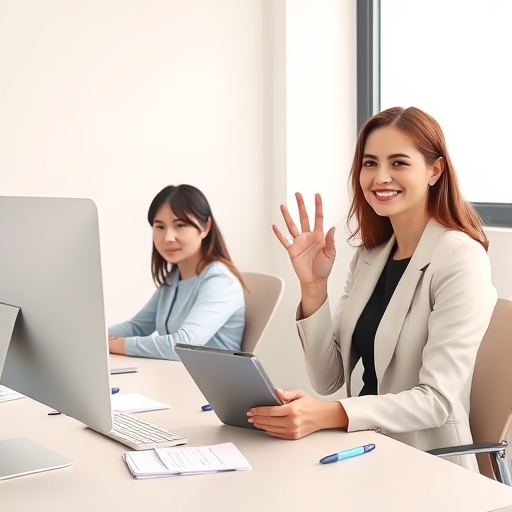 Susurros digitales en la oficina