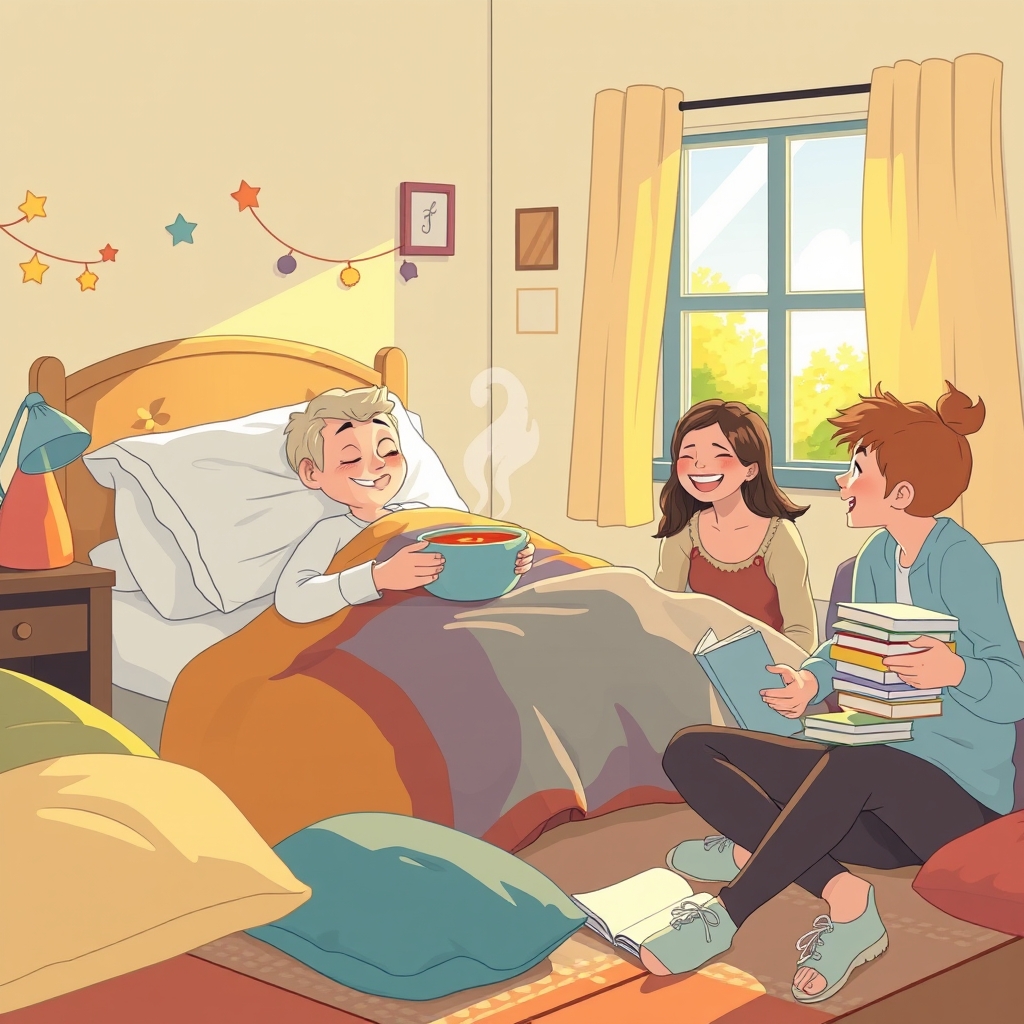 הכוח של חברים בזמן קשה