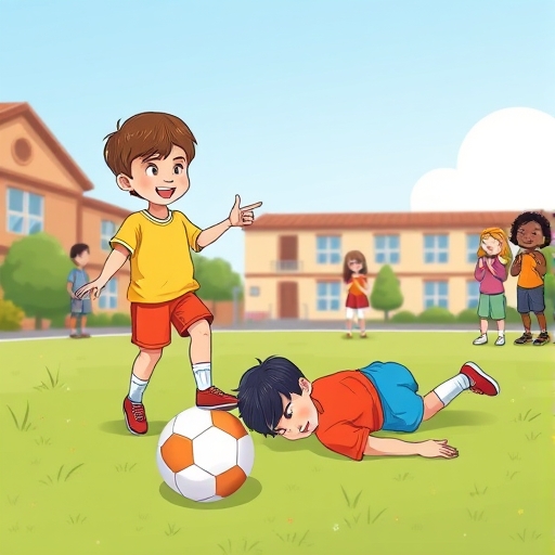 El desafío en el recreo