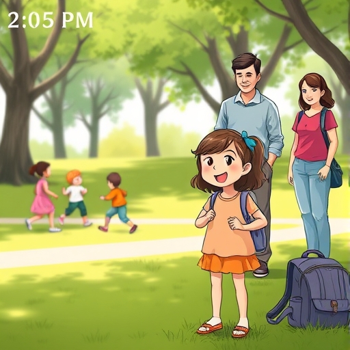 La llave perdida en el parque