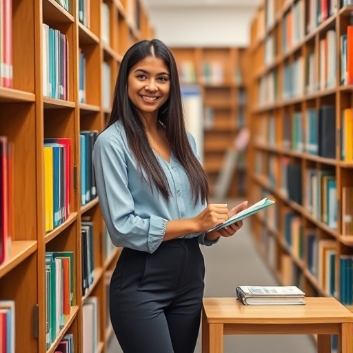 Ayudando en la biblioteca y valorando el conocimiento