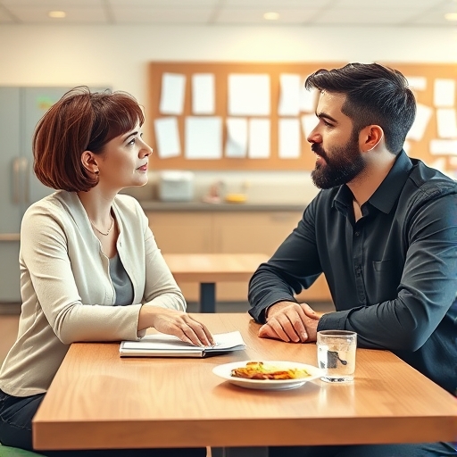 Decisiones bajo presión en el comedor de la oficina