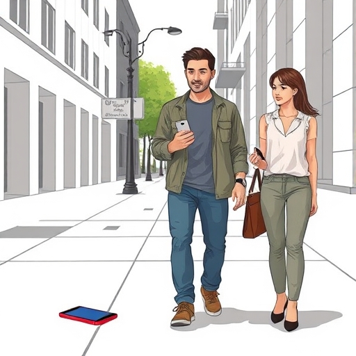 El teléfono perdido en la calle