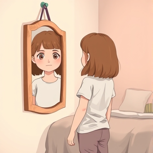 El espejo que reflejaba valentía