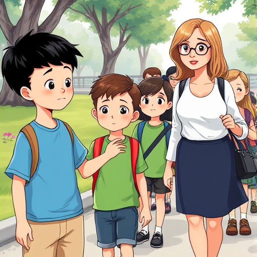 El poder en la excursión escolar