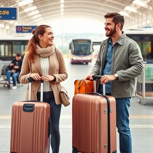 La maleta equivocada en la estación de autobuses