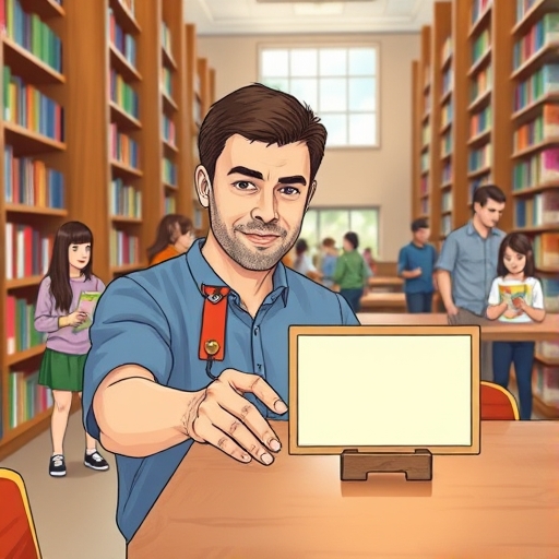 El cartel que cambia la biblioteca