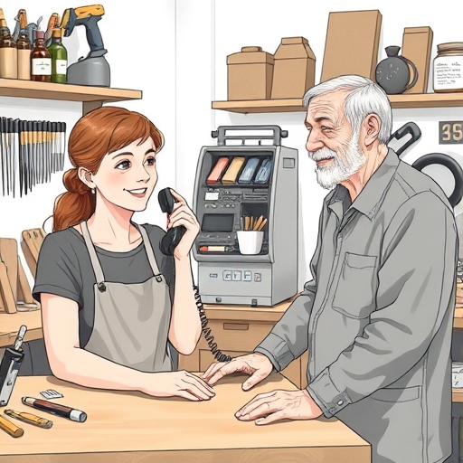 La llamada inesperada en el taller