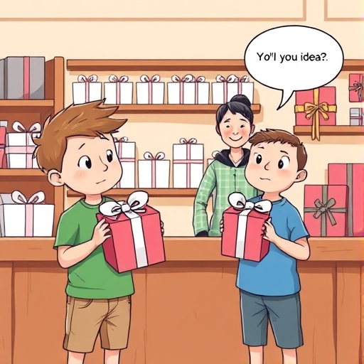 El regalo doble en la tienda de barrio