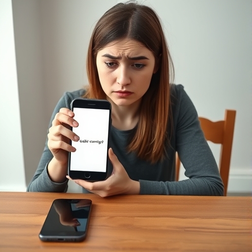 El mensaje que desaparece al dudar