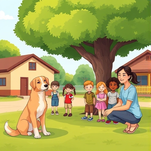 La decisión de Luna, la perra de la escuela