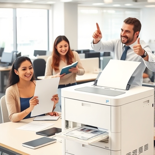 La impresora rebelde en hora punta