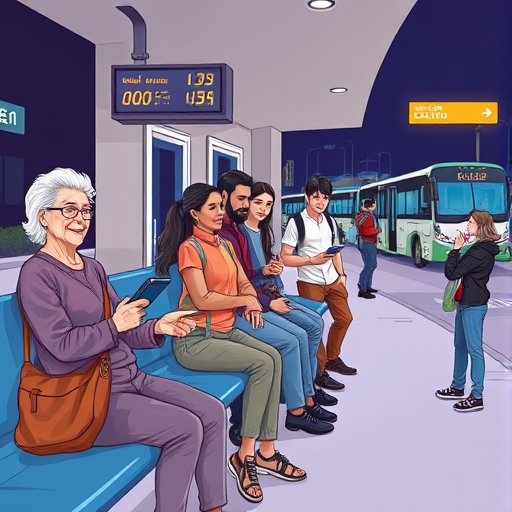 La demora que unió a desconocidos