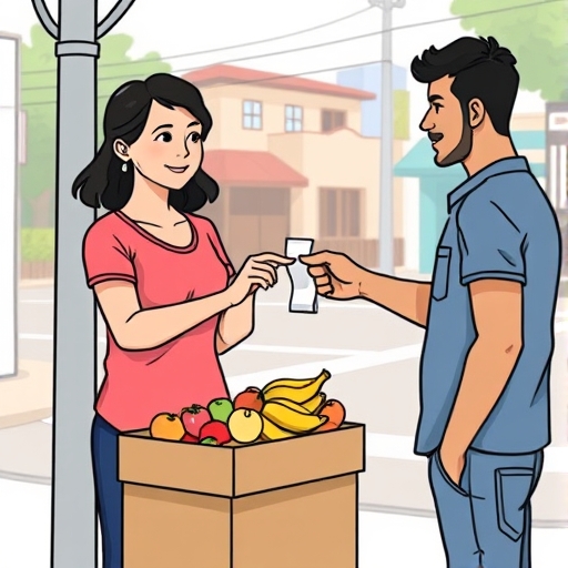 La solidaridad inesperada en el puesto del barrio