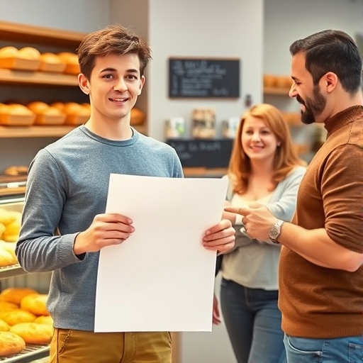 El error del cartel en la tienda