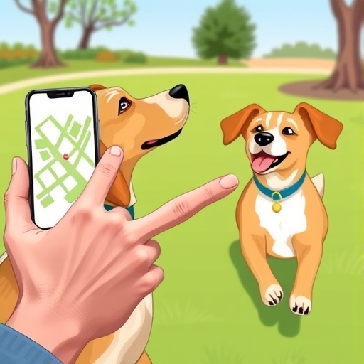 El perro y la app de paseos