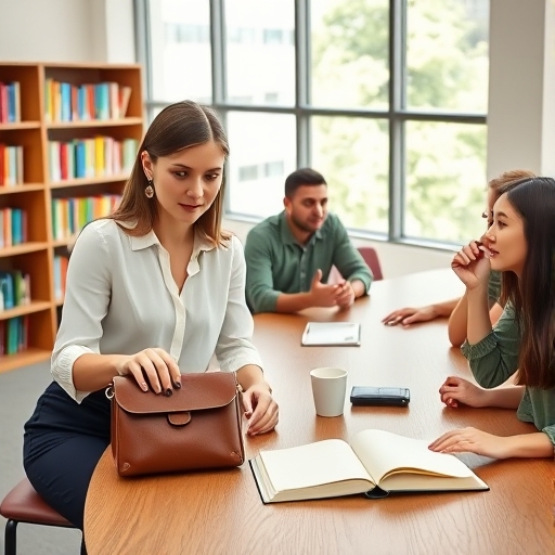 La cartera perdida en la biblioteca