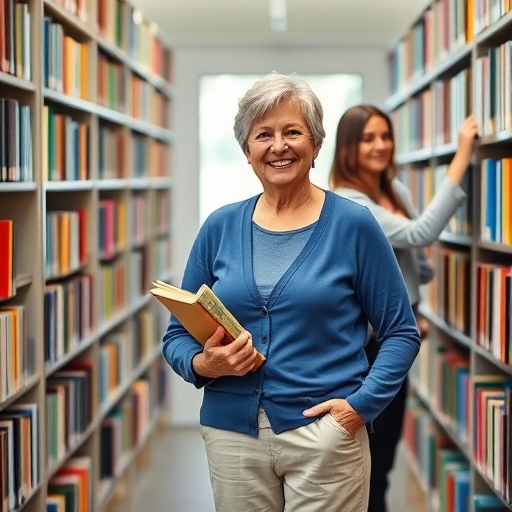 La anciana que cambia de trabajo