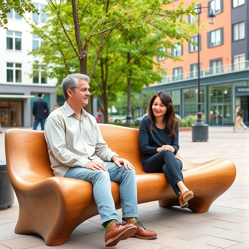 La plaza donde desaparecen las preocupaciones