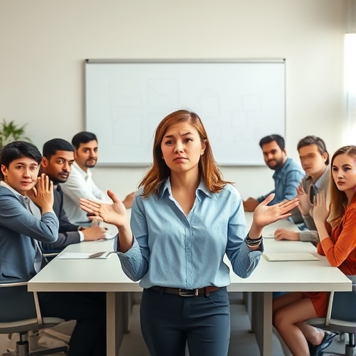 El error en la reunión de la oficina