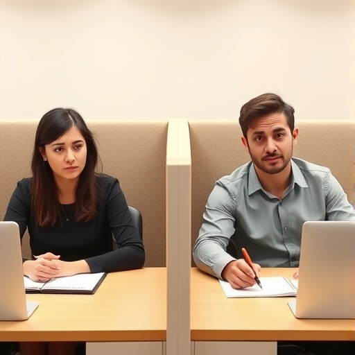 Palabras entre cubículos