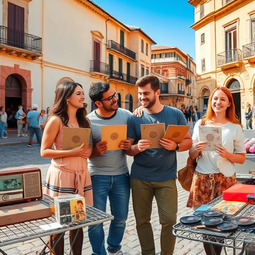Ecos de un jazz olvidado en la plaza antigua