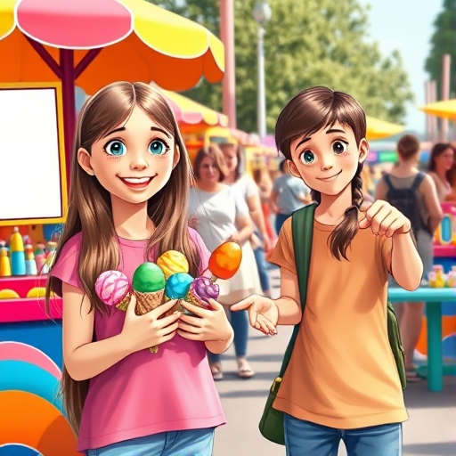 La tentación en la feria