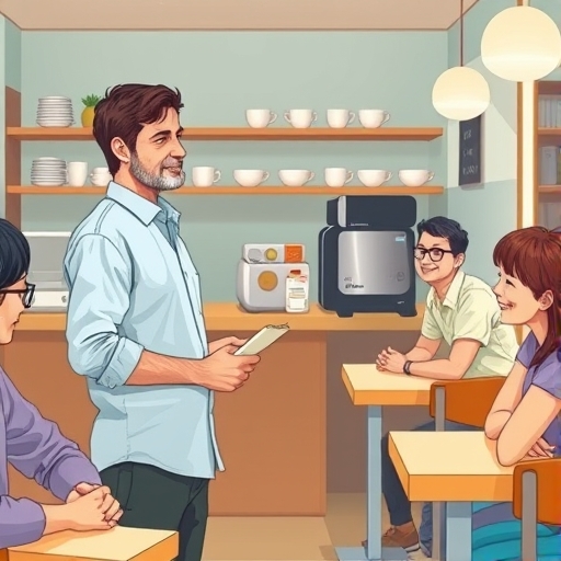 El reencuentro en el café del barrio