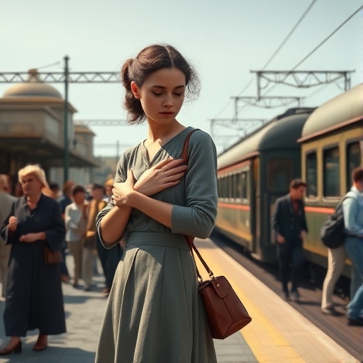 La estación de tren en Madrid y el adiós sin lágrimas