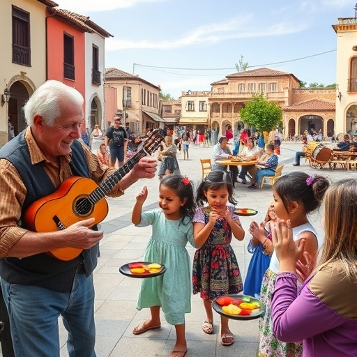 La fiesta que une generaciones en la plaza