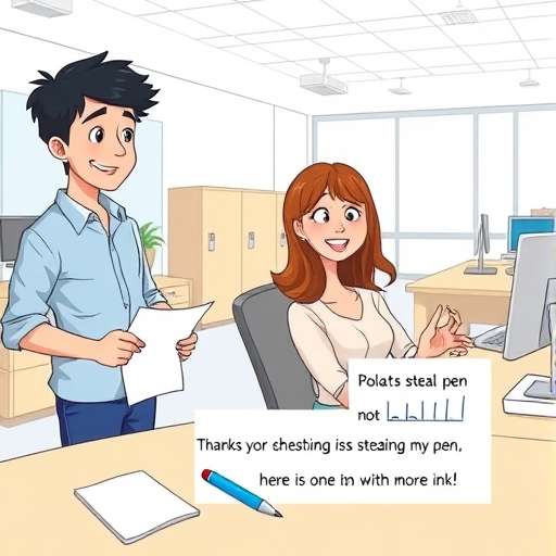 El bolígrafo desaparecido