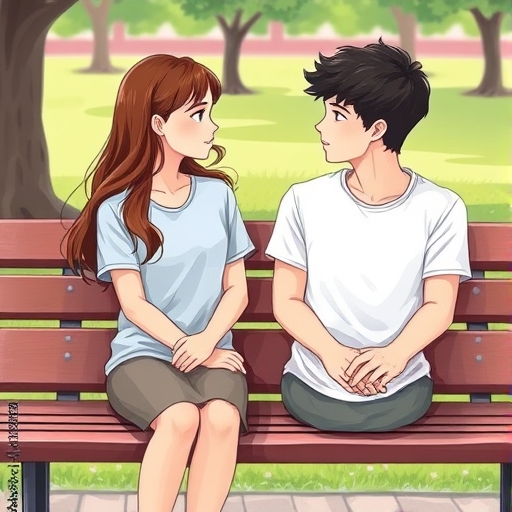 Cartas entre dos almas en el parque