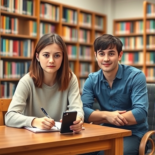 El mensaje accidental en la biblioteca