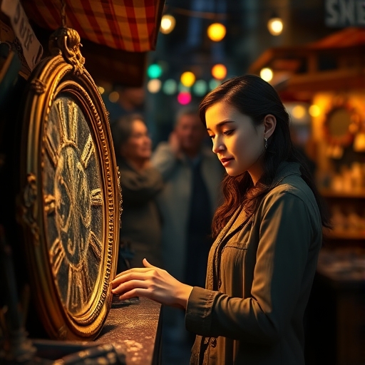 El Espejo en el Mercado Nocturno