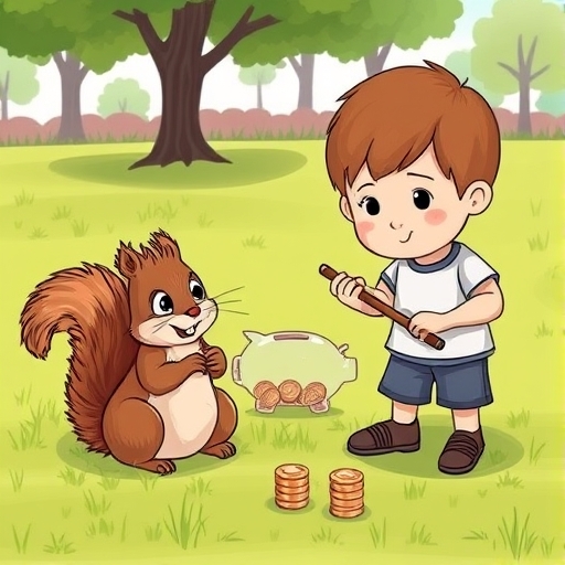 La ardilla y el secreto de la alcancía rota