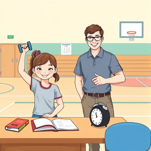 De la escuela al gimnasio: la rutina de Paula