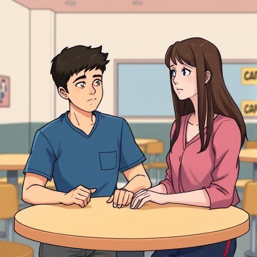 Confesión en la cafetería