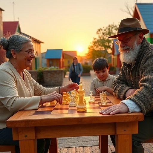El torneo inesperado en la plaza del pueblo
