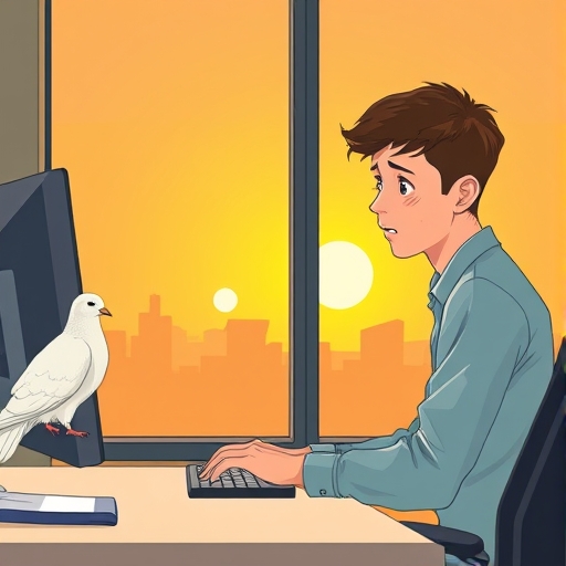 Susurros en la oficina de cristal