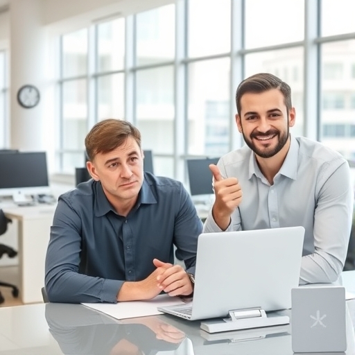 El recorte en la oficina luminosa