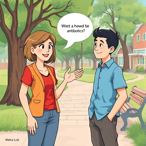 El susurro del barrio sobre los antibióticos