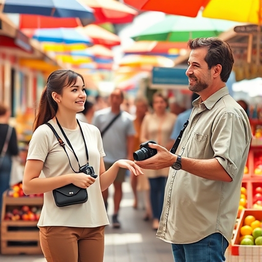 La cámara perdida en el mercado