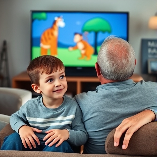 El niño y el documental de animales