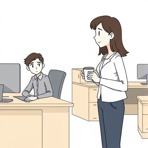 Silencios en la oficina compartida