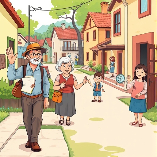 El cartero que conoce todos los secretos del vecindario