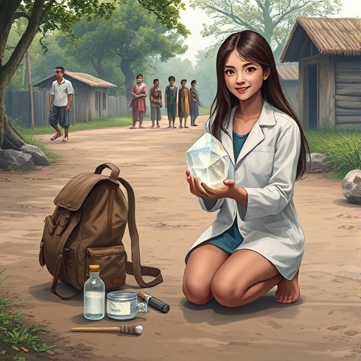 El cristal que salvó al pueblo