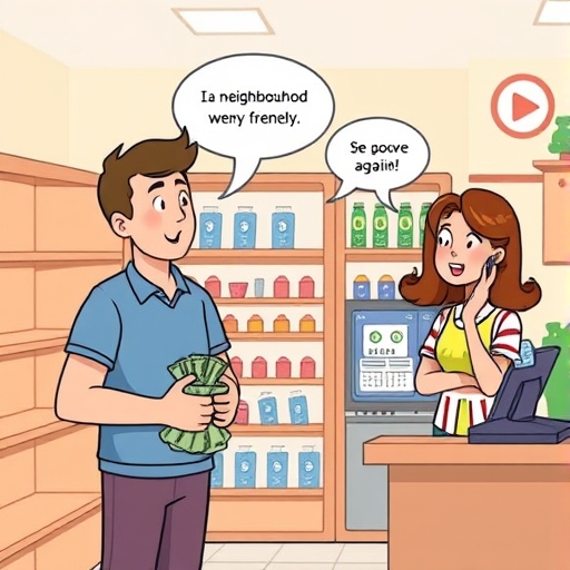 El rescate en la tienda de barrio